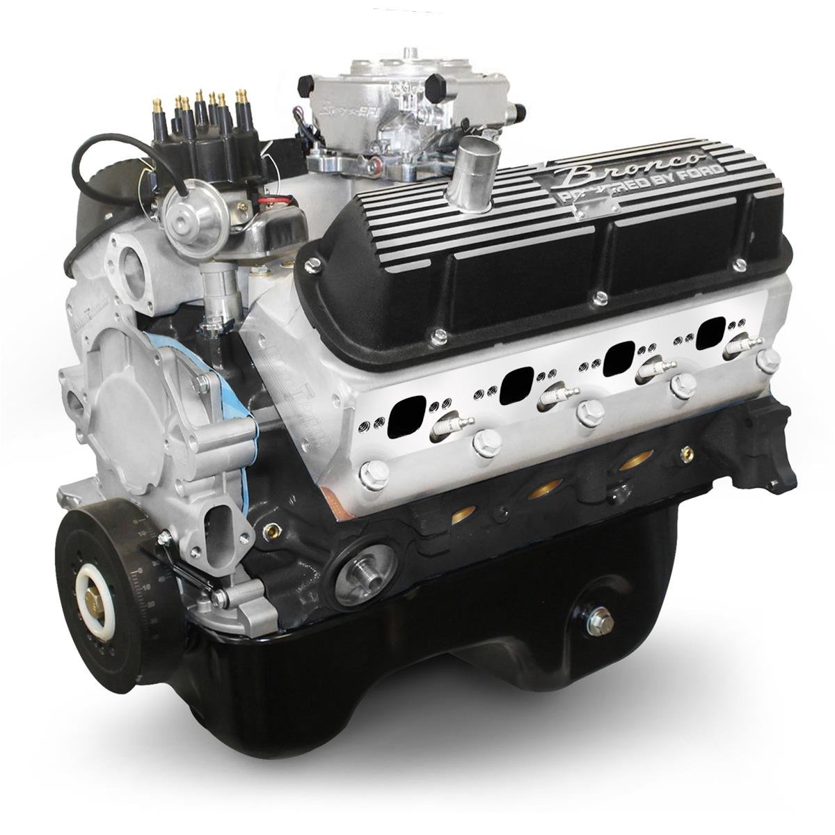BluePrint Engines Ford 302 C.I.D. Bronco Edition 365 HP Long Block Crate Engines BP302MAXCTF