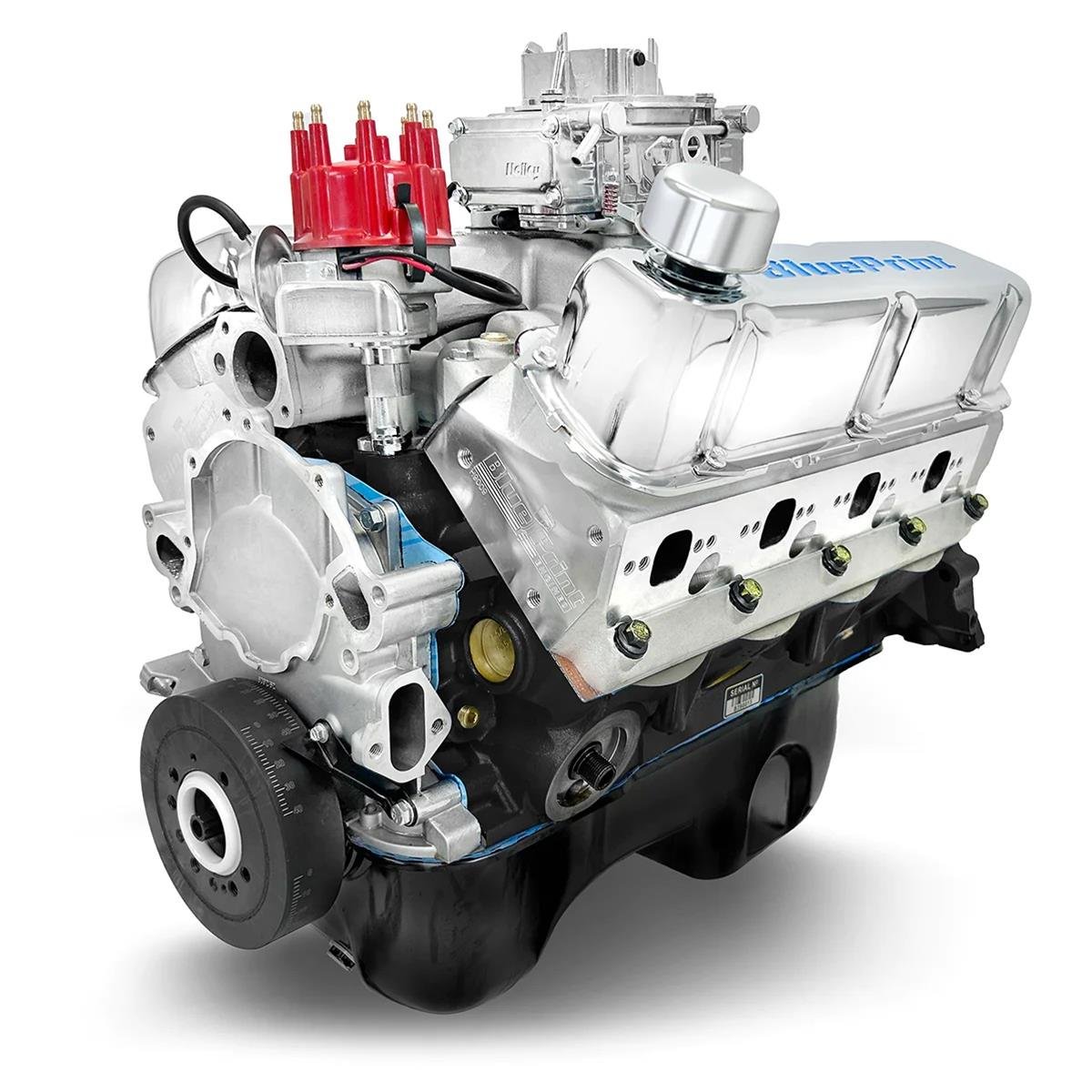 BluePrint Engines Ford 302 C.I.D. 361 HP Dressed Long Block Crate Engines BP302RCTC