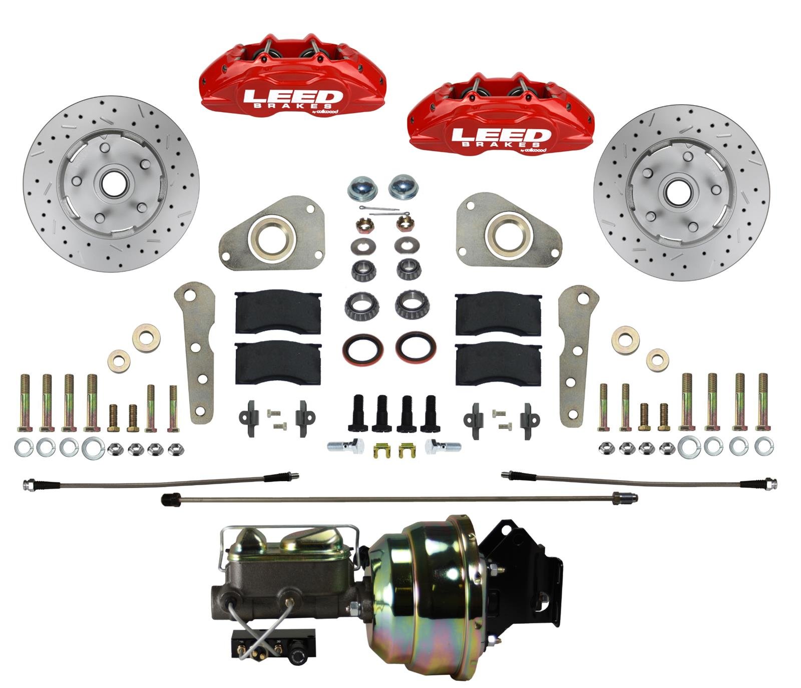 LEED Brakes Front Disc Brake Conversion Kits RFC0026-8307X